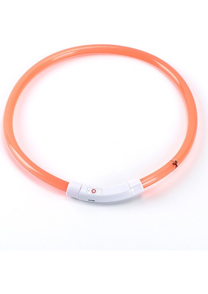 LED Köpek Tasması USB Şarj Edilebilir Flaş Köpek Kolye (Yurt Dışından)