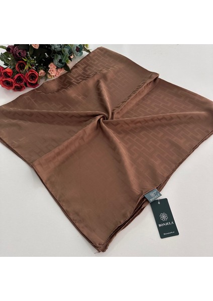 Lüx Jakarlı Pamuk Eşarp JPB0406