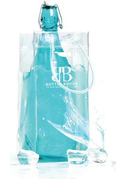 Ice Bag - Şişe ve Şarap Soğutucu Buz Çantası Limited Edition