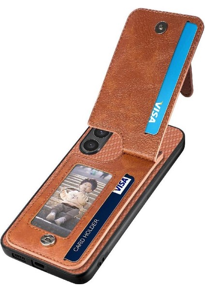 Samsung Galaxy S23 Artı Fermuar Crad Yuvası Manyetik Araç Montaj Standı (Yurt Dışından)