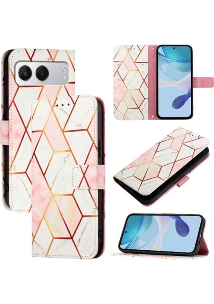 Oneplus Nord 4 Mermer Desen Cüzdan Kickstand Pu Deri Için Kılıf (Yurt Dışından) indirimleri