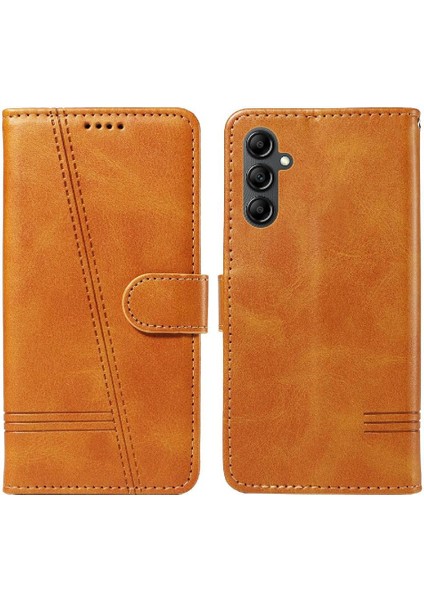 Kredi Kartı Yuvası ile Samsung Galaxy M55 Cüzdan Telefon Kılıfı Için Filp Durumda (Yurt Dışından) fiyatları