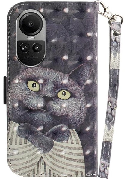Oppo Oppo 10 5g Cüzdan Manyetik Kapatma Pu Için 3D Boyalı Koruyucu Kılıf (Yurt Dışından) indirimleri