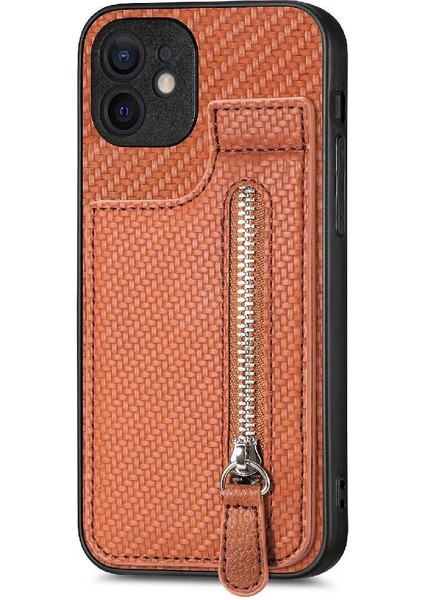 IPhone 11 Için Kılıf Cüzdan Crad Yuvası Fermuar Standı Manyetik Araç Montaj (Yurt Dışından) fiyatları