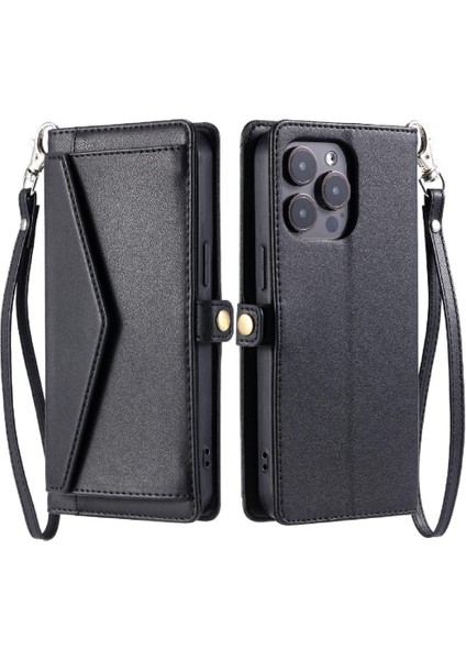 Cüzdan Crossbody Durumda IPhone 15 Pro Max Kart Tutucu Için Rfıd Engelleme (Yurt Dışından) fiyatları