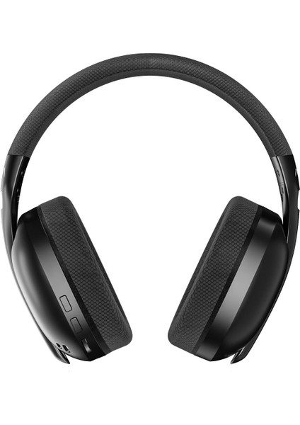 Aula S6 Ultra Hafif Kablosuz Bluetooth Type-C Mikrofonlu Gaming Oyuncu Kulaklığı Siyah