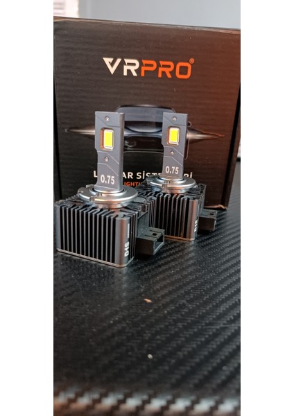 Vrpro D1S LED Xenon Far 6000K Ampulü Vrpro D Serisi 18000LÜMEN 1TK(2ADET) Garantili