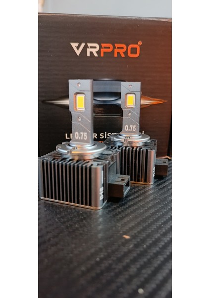 Vrpro D1S LED Xenon Far 6000K Ampulü Vrpro D Serisi 18000LÜMEN 1TK(2ADET) Garantili