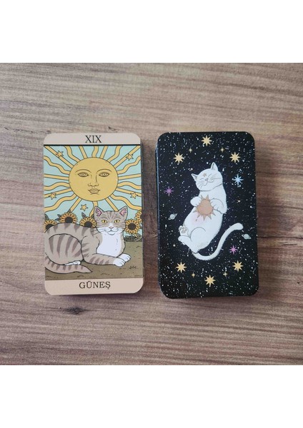 Vintage Kedi Tarot Destesi