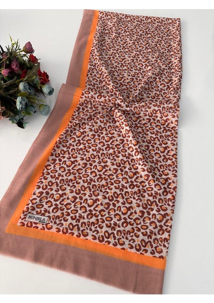 Yazlık Ince Bonjela Sport Desenli Pamuklu Şal LBS0209