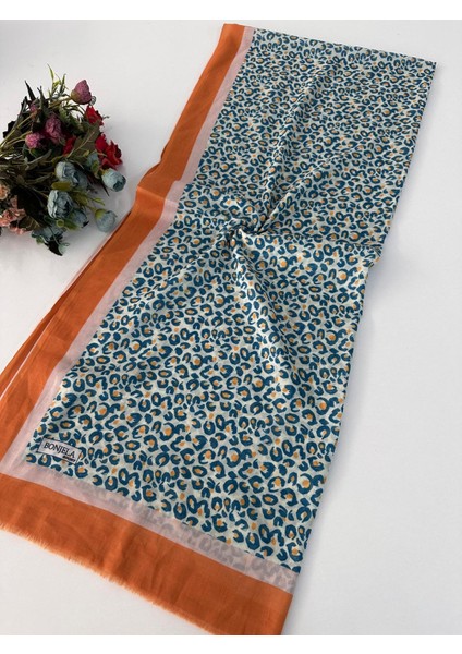 Yazlık Ince Bonjela Sport Desenli Pamuklu Şal LBS0211