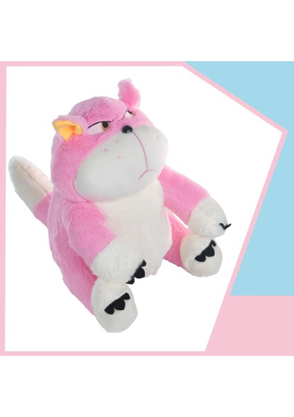 Kizgin Kedi Sabriye Peluş Uyku Arkadaşi 40 cm Pembe 13