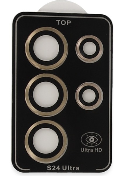 Samsung Galaxy S23 Ultra Pvd Metal Kamera Lens - Gold fiyatları