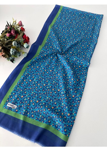 Yazlık Ince Bonjela Sport Desenli Pamuklu Şal LBS0201