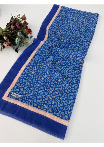 Yazlık Ince Bonjela Sport Desenli Pamuklu Şal LBS0215