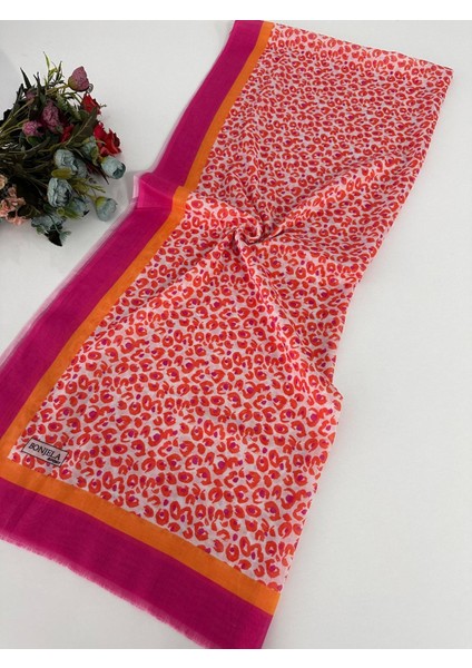 Yazlık Ince Bonjela Sport Desenli Pamuklu Şal LBS0220