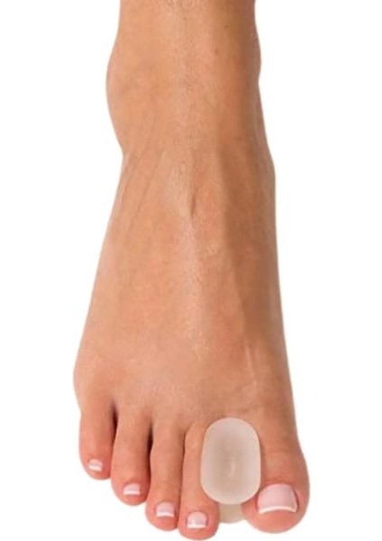 Ayak Parmak Arası Silikon Makara Hallux Parmak Ayırıcı Silikon Parmak Ayracı