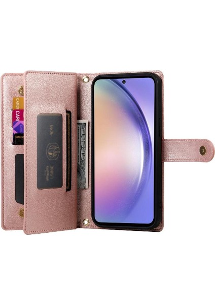Samsung Galaxy A54 5g Için Flip Case Crossbody Kayış Iş Standı Cüzdan (Yurt Dışından) indirimleri