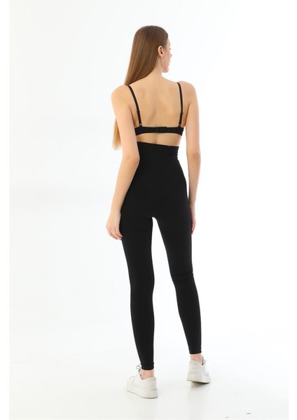 Göğüs Altı Yüksek Bel Toparlayıcı Tayt 3904 fırsatları