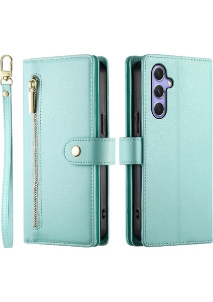 Samsung Galaxy A54 5g Için Flip Case Crossbody Kayış Iş Standı Cüzdan (Yurt Dışından)
