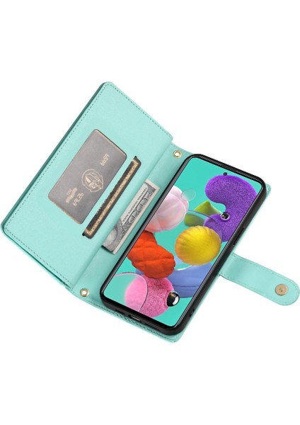 Samsung Galaxy A51 4g Için Flip Case Standı Crossbody Kayış Iş (Yurt Dışından) modelleri