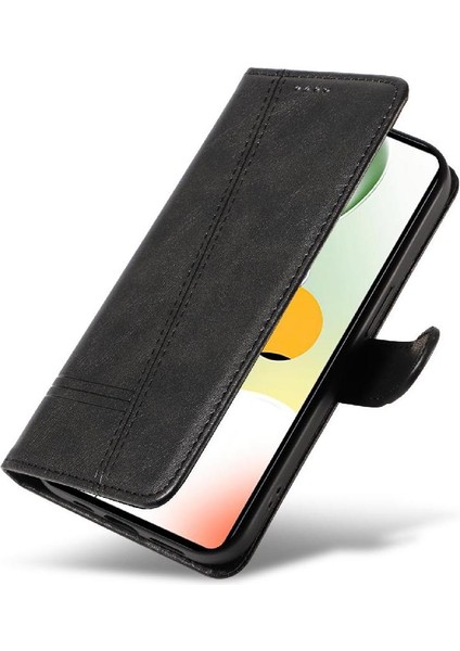 Xiaomi Redmi Için Filp Durumda NOTE12 Pro Hız Preslenmiş Pu Deri Cüzdan Kılıf (Yurt Dışından)
