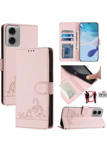 Motorola Moto G24 4g/moto G04 4g Kart Yuvası Tutucu Kickstand Kedi (Yurt Dışından) indirimleri