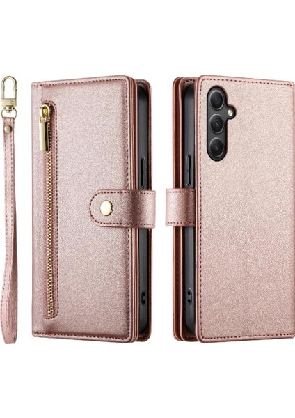 Samsung Galaxy A34 5g Için Flip Case Standı Iş Çok Fonksiyonlu Cüzdan (Yurt Dışından) modelleri