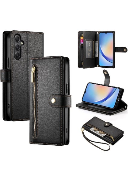 Samsung Galaxy A34 5g Için Flip Case Standı Iş Çok Fonksiyonlu Cüzdan (Yurt Dışından) fiyatları