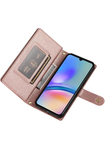 Samsung Galaxy A05S Çok Fonksiyonlu Crossbody Kayış Cüzdan Için Flip Case (Yurt Dışından) fırsatları