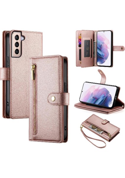Samsung Galaxy S21 Artı Iş Cüzdan Crossbody Kayış Için Flip Case (Yurt Dışından) indirimleri