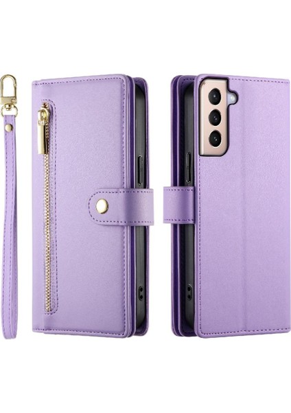 Samsung Galaxy S21 Artı Iş Cüzdan Crossbody Kayış Için Flip Case (Yurt Dışından) indirimleri