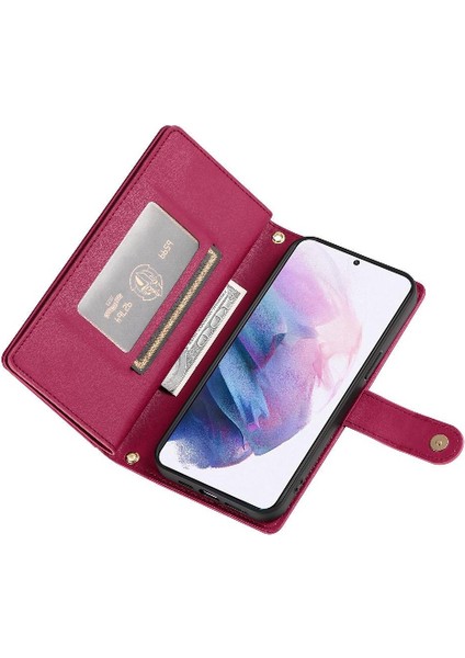 Samsung Galaxy S21 Artı Iş Cüzdan Crossbody Kayış Için Flip Case (Yurt Dışından) fiyatları