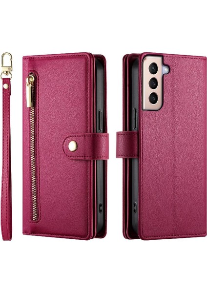 Samsung Galaxy S21 Artı Iş Cüzdan Crossbody Kayış Için Flip Case (Yurt Dışından) fırsatları