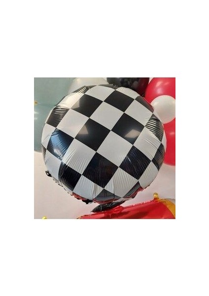 Vintage Race Car Set Arabalar Yarış Arabası Doğum Günü Balon Kırmızı Araba Full Set Rakam Balon fırsatları