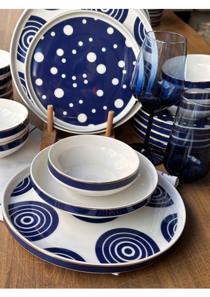 Yemek Takımı Modern Monako 24 Parça 6 Kişilik