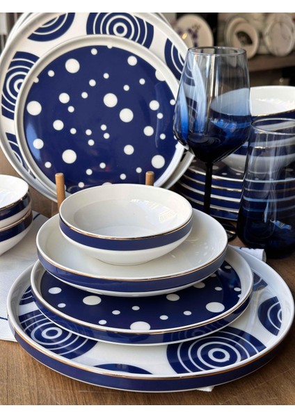 Yemek Takımı Modern Monako 24 Parça 6 Kişilik