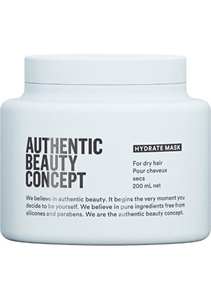 Authentic Beauty Concept Hydrate Maske 200 ml