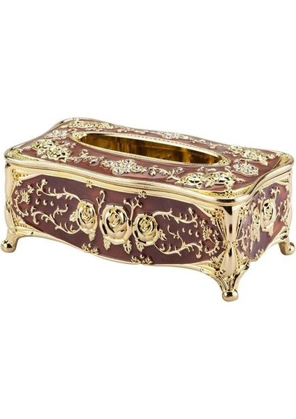 Avrupa Tarzı Lüks Doku Kutusu Evrensel Kağıt Tutucu Ofis Masası Pompalama Kağıt Aile Ktv Otel Araba Depolama Doku | Doku Kutuları (Yurt Dışından)