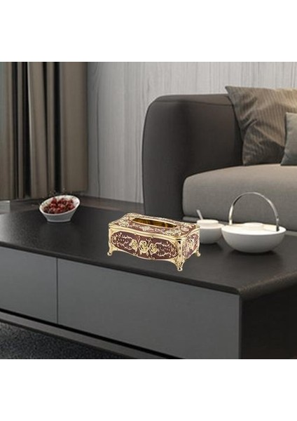 Avrupa Tarzı Lüks Doku Kutusu Evrensel Kağıt Tutucu Ofis Masası Pompalama Kağıt Aile Ktv Otel Araba Depolama Doku | Doku Kutuları (Yurt Dışından) fiyatları