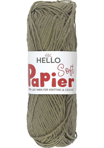Hello Soft Papier Yumuşak Hasır Kağıt Iplik 100 gr