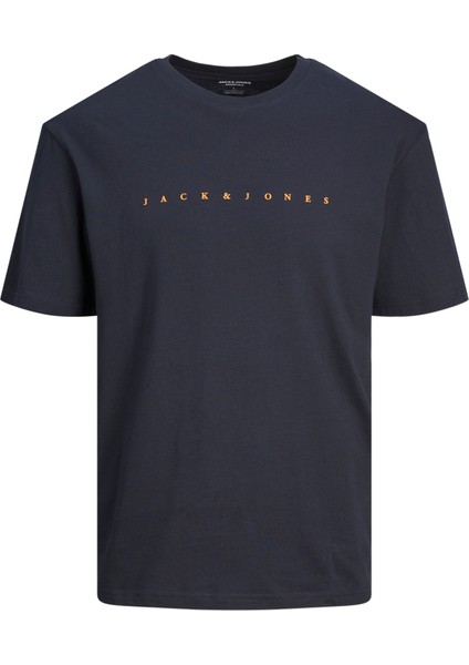 Büyük Beden Gögüs Logo Baskili T-Shirt - Star modelleri