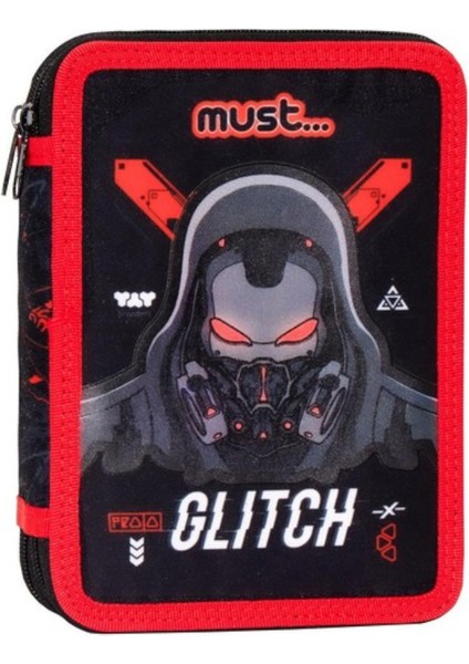 Glitch Işıklı Okul Çantası + Kalemlik Içi Dolu 2'li Set fırsatları