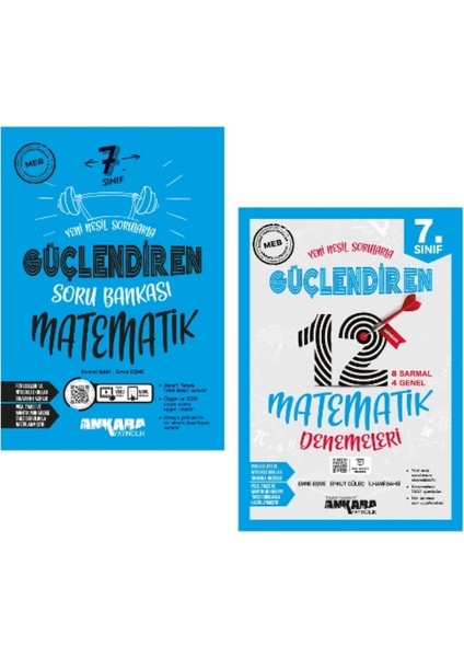 7. Sınıf Matematik Güçlendiren Soru Bankası - 12 Deneme