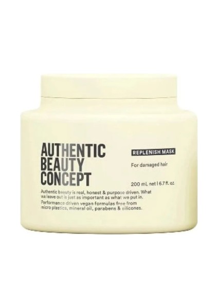 Authentic Beauty Concept Replenish Maske 200 ml