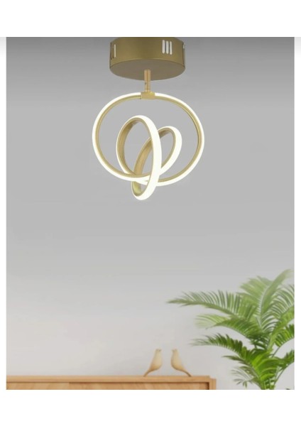 Modern Huracan Plafonyer Tavan Led Avize Oturma Odası Hol Antre Mutfak Salon Led Avize