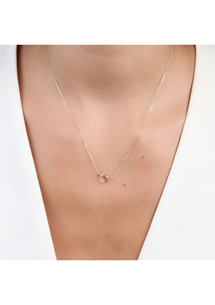 14 Ayar Altın Aşk Düğümü Kolye fiyatları