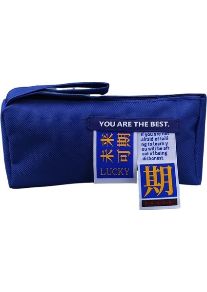 Ilkokul Öğrencileri Için Kalem Çantası Düz Renk Kırtasiye Çantası (Yurt Dışından)