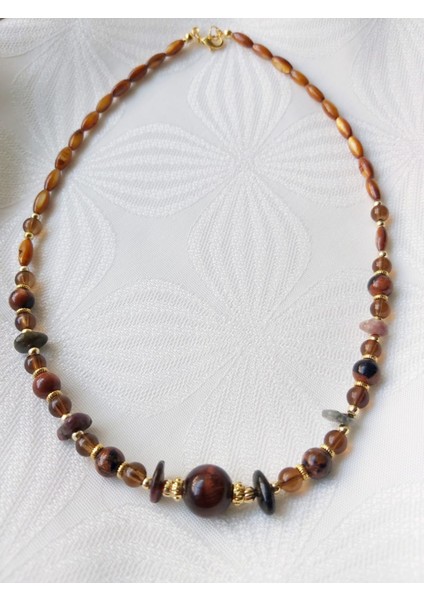 Sedef ve Yıldız Taşı Tasarım Kolye indirimleri