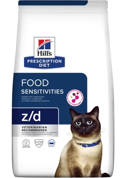 Food Sensitivities Z/d Kedi Maması 3 kg